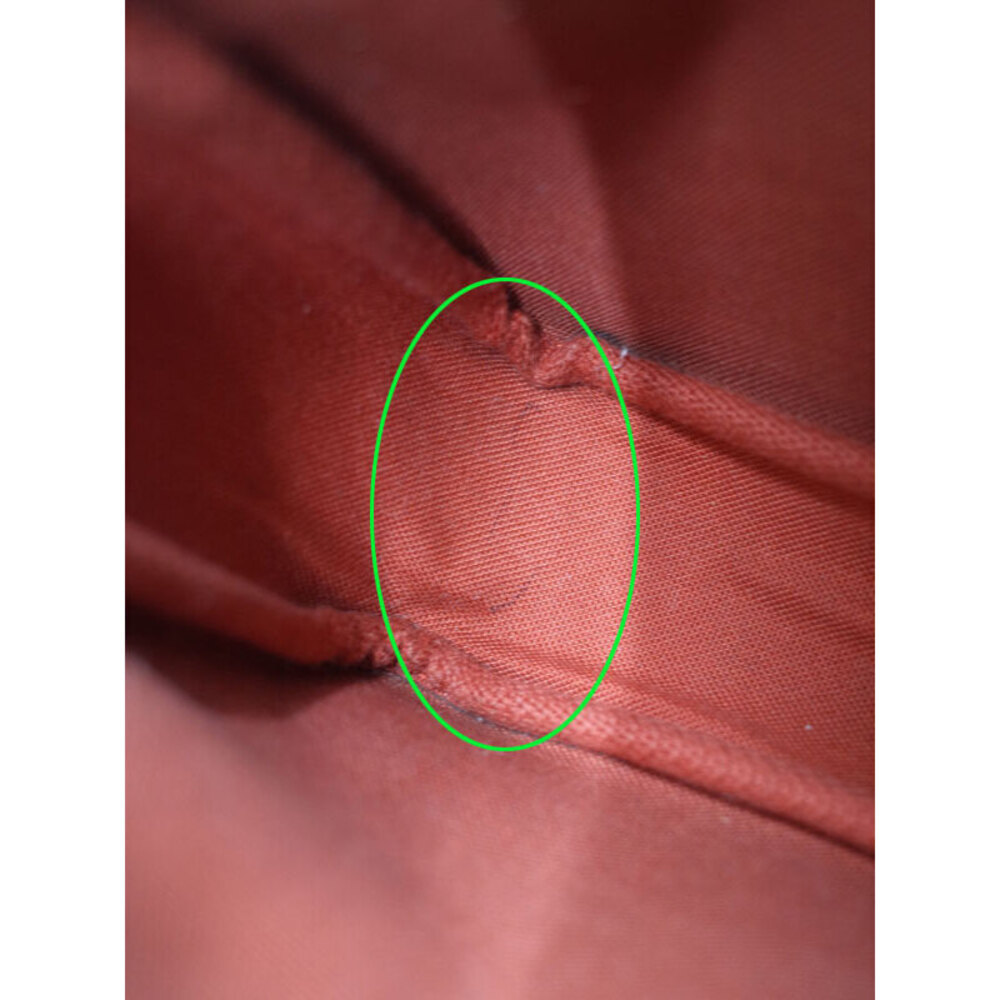 Louis Vuitton Damier Ebene Brown Truth Makeup Accessory Clutch Bag - Picture 9 of 9